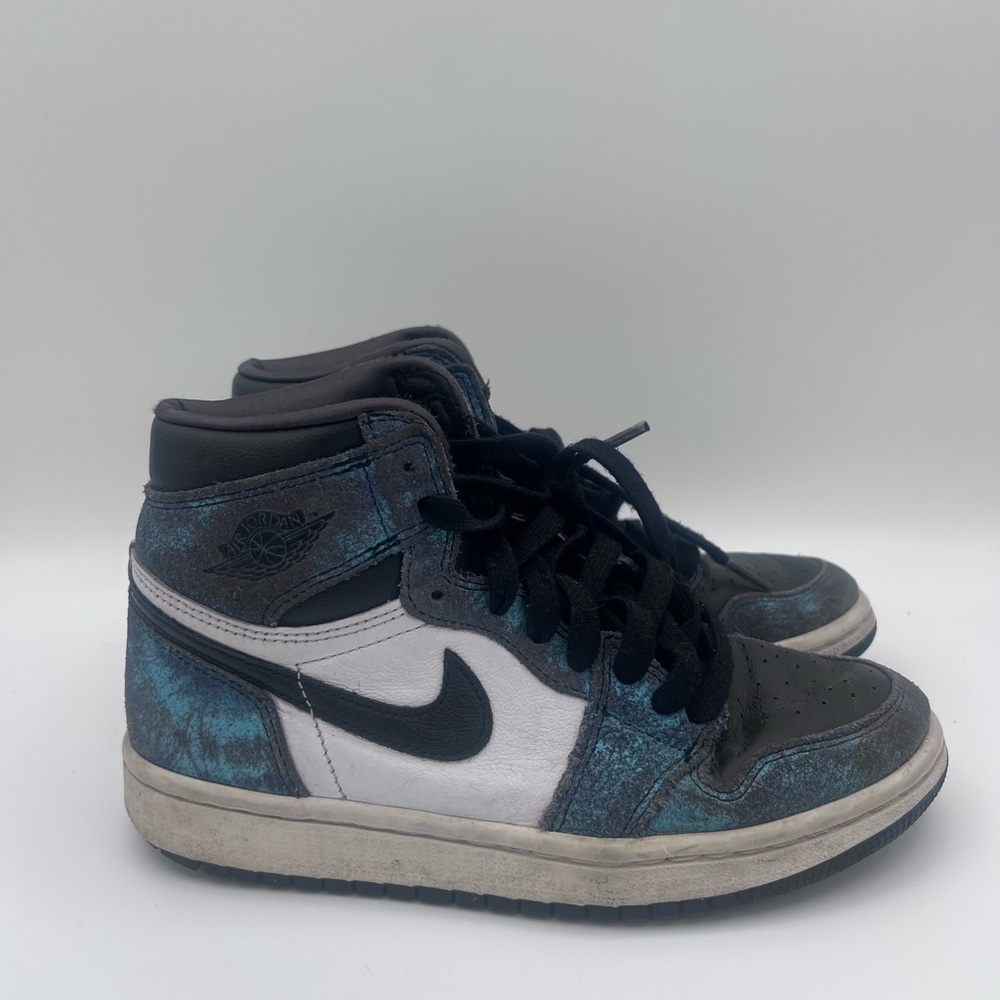 Air Jordan 1 Retro High OG Tie Dye‎ Aurora Green CD0461-100 Women Size 5